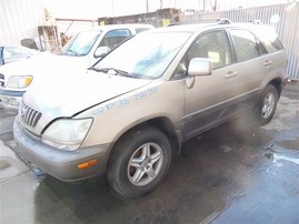 2002 LEXUS RX300 PREMIUM VALUE PKG GOLD 3.0 AT 4WD Z21341